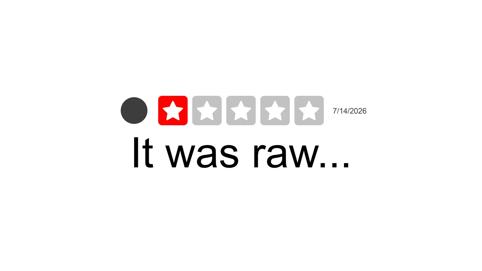 Yelp Star Review, a Yelp reviews element for YouTube thumbnails, as a layered Photoshop file, look 1 of 2